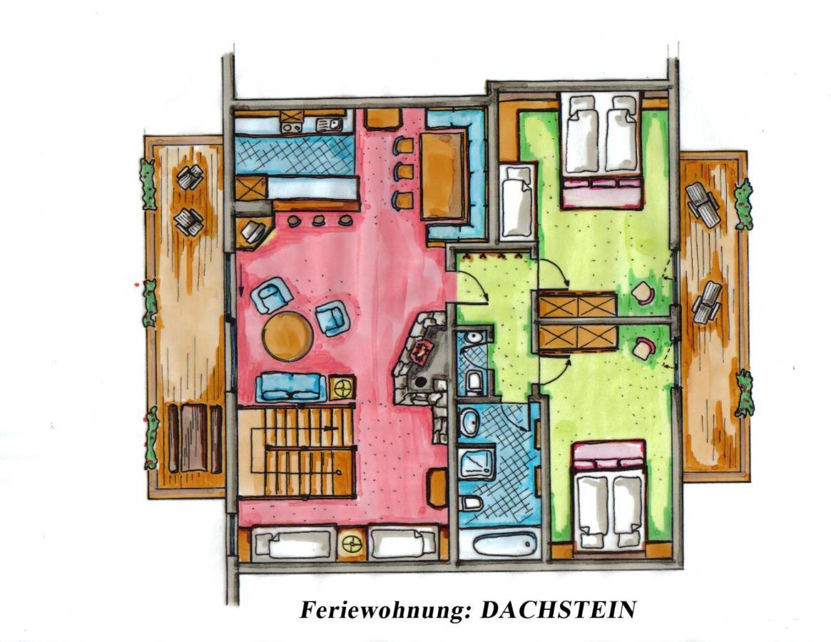 Ferienwohnungen Eckart Altenmarkt im Pongau Exterior foto